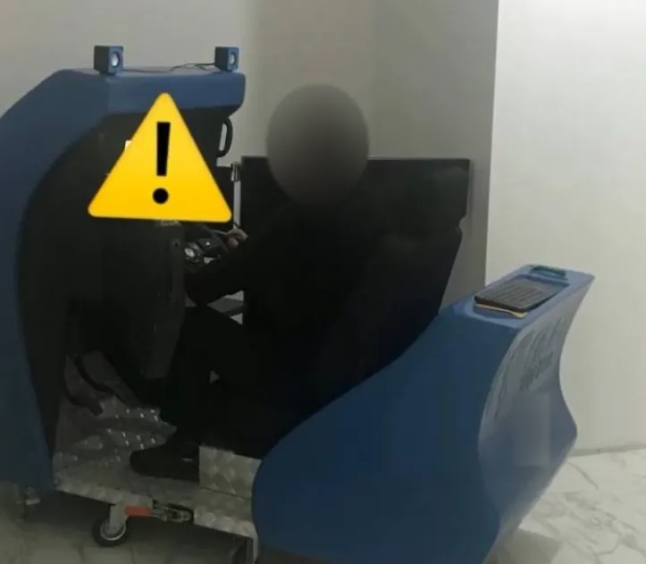 Simülatörde test uygulaması